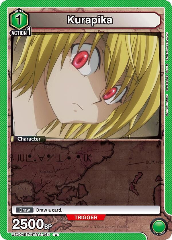 Image for Kurapika (064) (UEX04BT/HTR-2-064) (UEX04BT: HUNTER X HUNTER Vol.2) - Union Arena