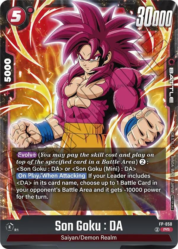 Image for Son Goku : DA - FP-050 (FP-050) - Dragon Ball Super: Fusion World