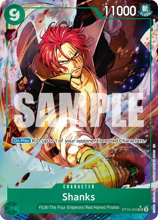 Image for Shanks - ST16-004 (Alternate Art) (ST16-004) (Premium Booster -The Best- Vol. 2) - One Piece Card Game