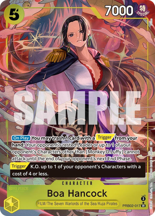 Image for Boa Hancock (Alternate Art) (PRB02-017) (Premium Booster -The Best- Vol. 2) - One Piece Card Game