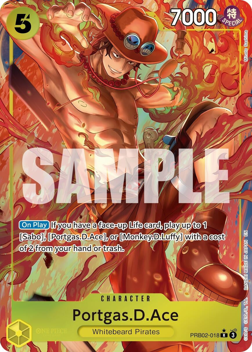 Image for Portgas.D.Ace - PRB02-018 (Alternate Art) (PRB02-018) (Premium Booster -The Best- Vol. 2) - One Piece Card Game