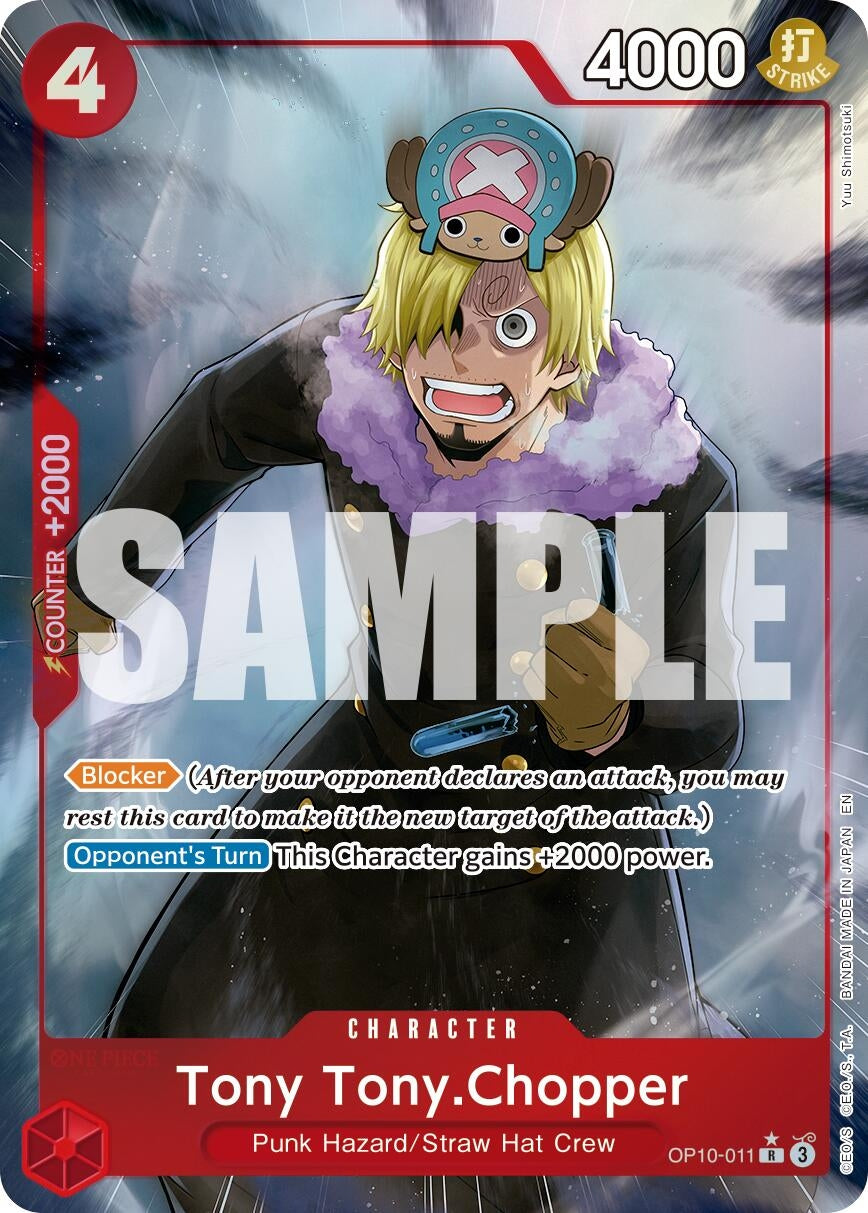 Image for Tony Tony.Chopper (Alternate Art) (OP10-011) (Premium Booster -The Best- Vol. 2) - One Piece Card Game