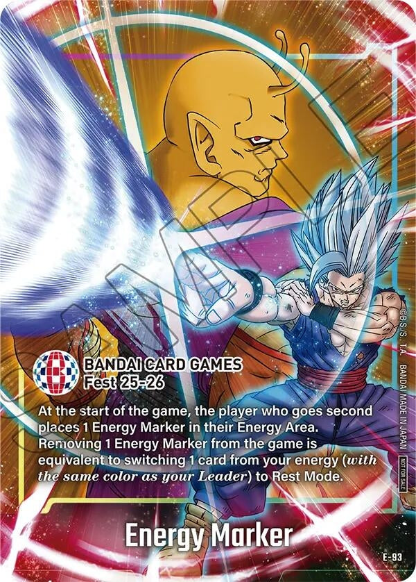 Image for Energy Marker (E-93) (E-93) - Dragon Ball Super: Fusion World