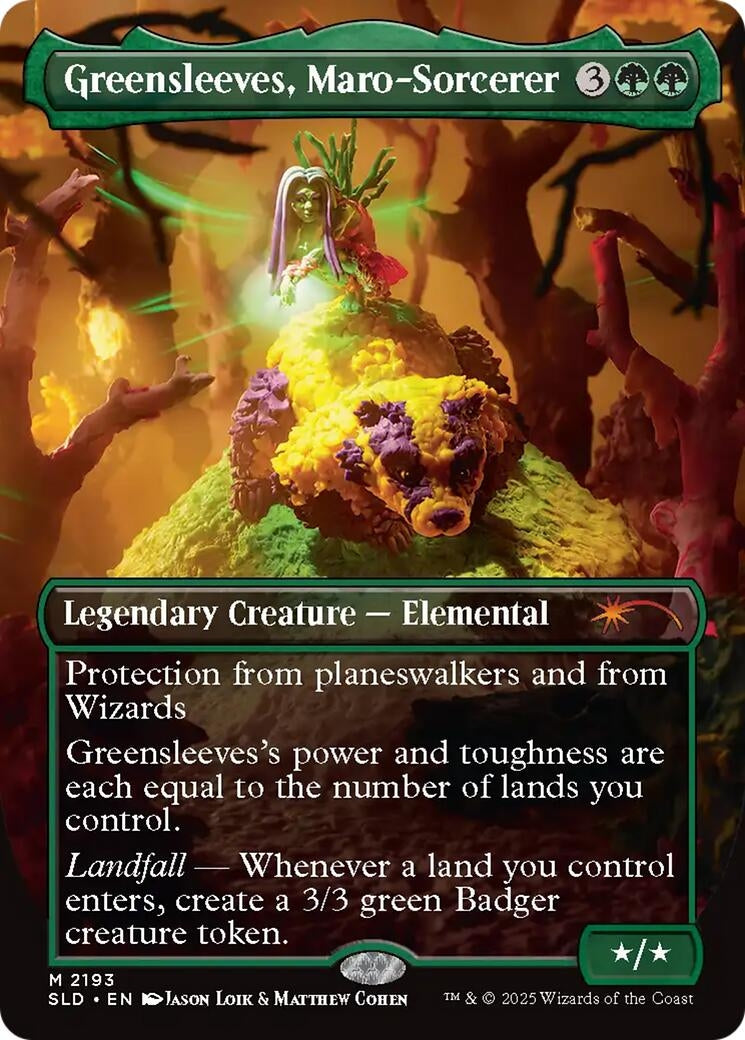 Image for Greensleeves, Maro-Sorcerer (2193) - Magic: The Gathering