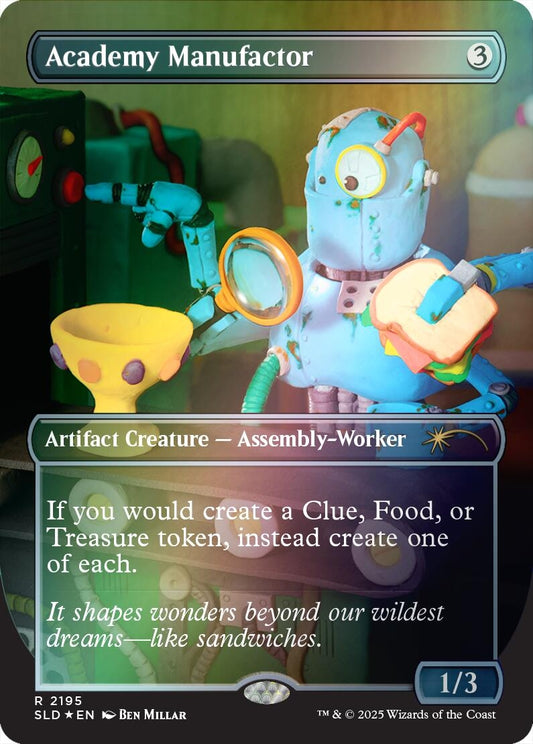 Academy Manufactor (Rainbow Foil) (2195) (Secret Lair Drop Series)