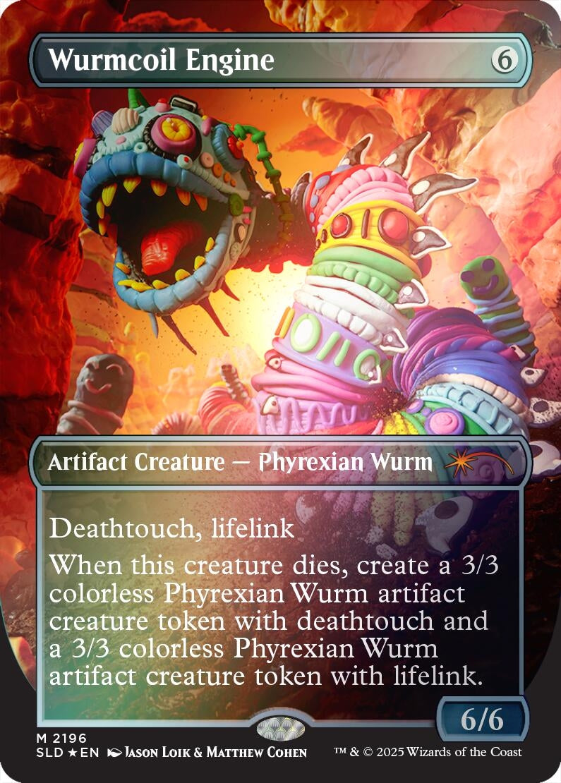 Image for Wurmcoil Engine (2196) (Rainbow Foil) (2196) - Magic: The Gathering