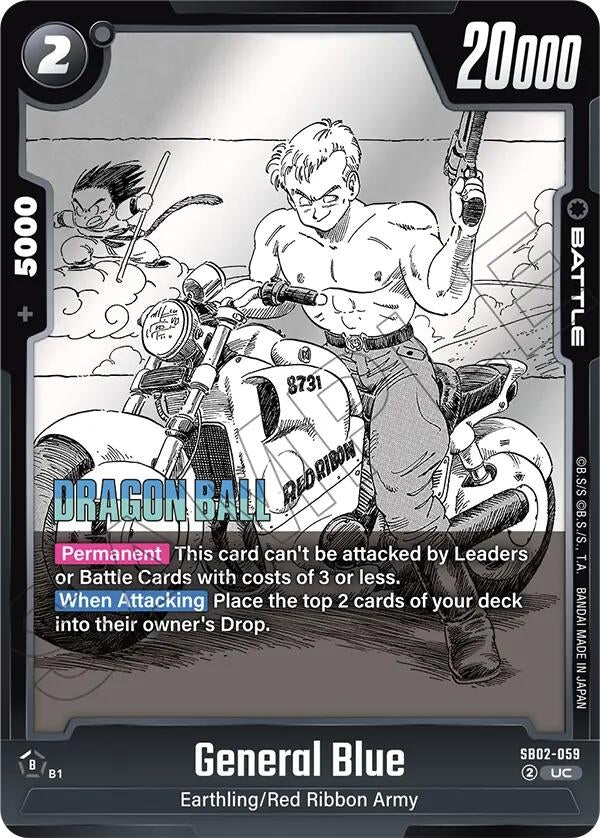 Image for General Blue (SB02-059) (Manga Booster 02) - Dragon Ball Super: Fusion World