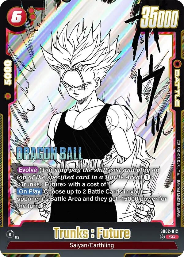 Image for Trunks : Future - SB02-012 (SB02-012) (Manga Booster 02) - Dragon Ball Super: Fusion World