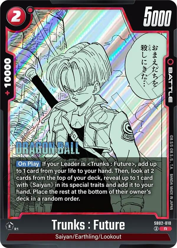 Image for Trunks : Future - SB02-010 (SB02-010) (Manga Booster 02) - Dragon Ball Super: Fusion World