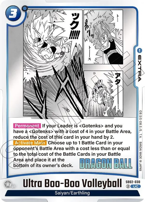 Image for Ultra Boo-Boo Volleyball (SB02-030) (Manga Booster 02) - Dragon Ball Super: Fusion World