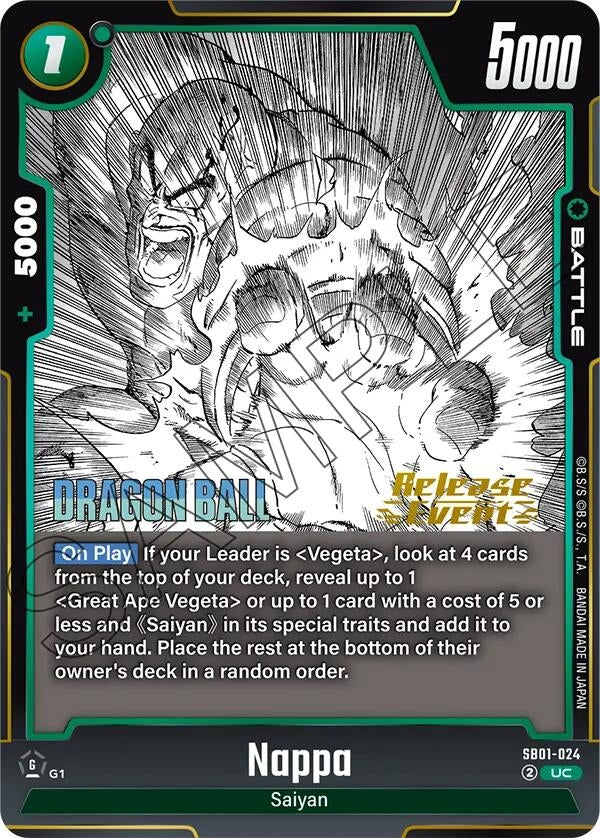 Image for Nappa (SB01-024) - Dragon Ball Super: Fusion World