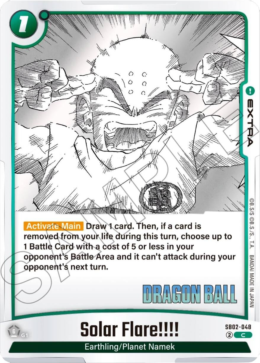 Image for Solar Flare!!!! (SB02-048) (Manga Booster 02) - Dragon Ball Super: Fusion World