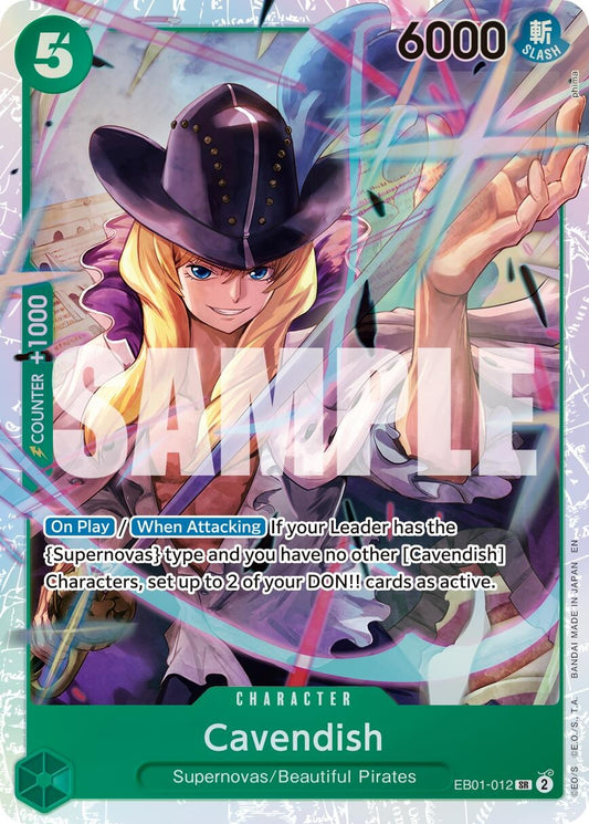 Image for Cavendish - EB01-012 (Reprint) (EB01-012) (Premium Booster -The Best- Vol. 2) - One Piece Card Game