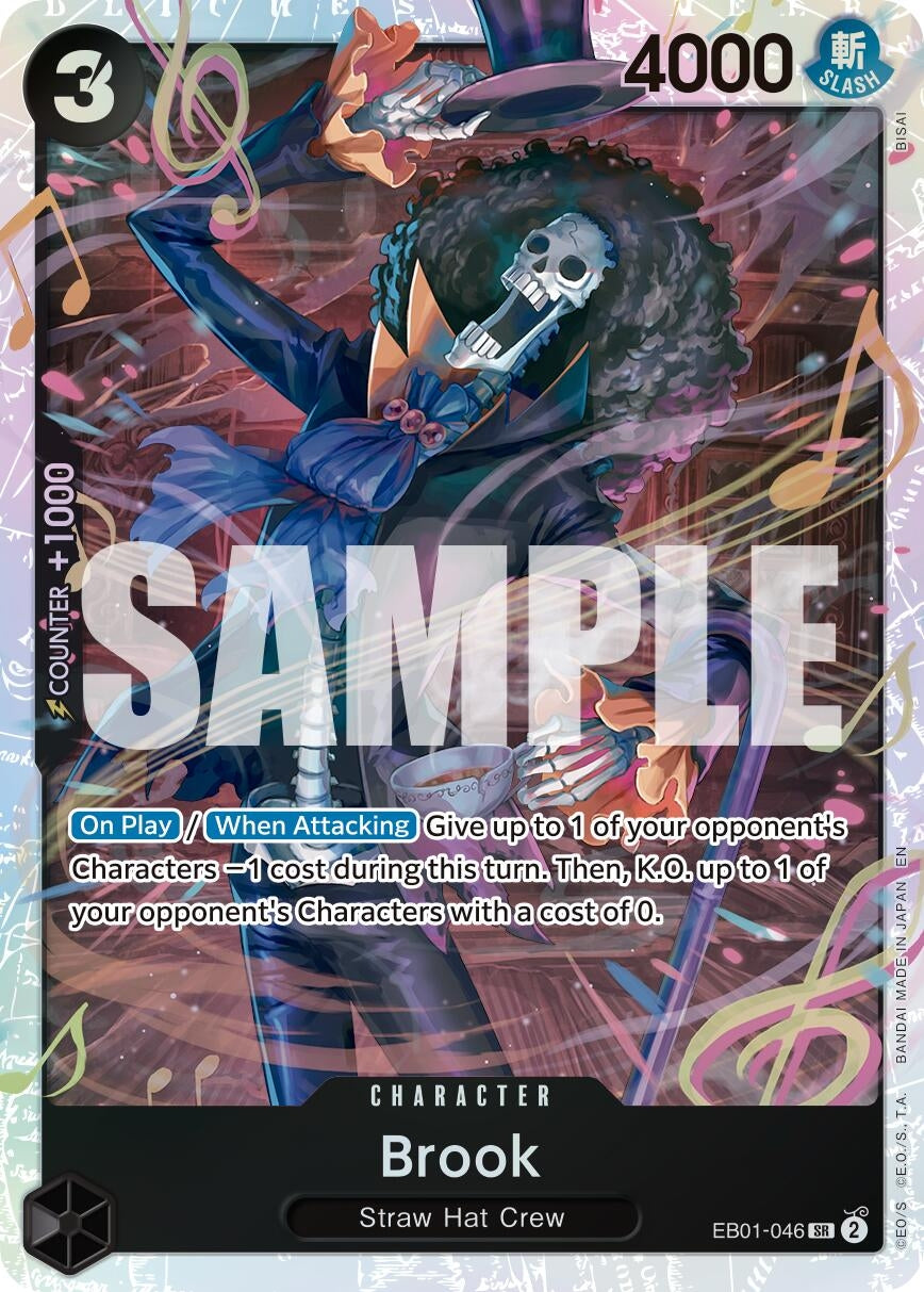 Image for Brook - EB01-046 (Reprint) (EB01-046) (Premium Booster -The Best- Vol. 2) - One Piece Card Game