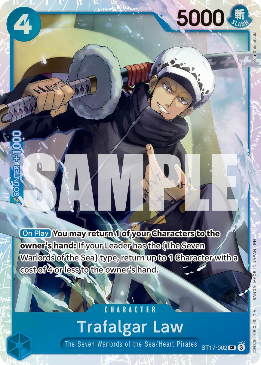 Image for Trafalgar Law - ST17-002 (Reprint) (ST17-002) (Premium Booster -The Best- Vol. 2) - One Piece Card Game