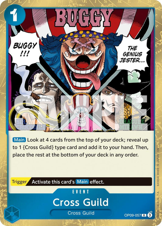 Image for Cross Guild (Reprint) (OP09-057) (Premium Booster -The Best- Vol. 2) - One Piece Card Game