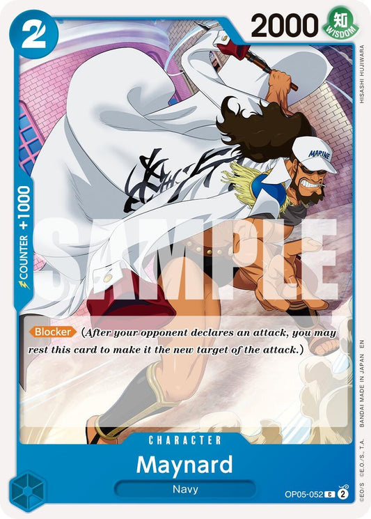 Image for Maynard (Reprint) (OP05-052) (Premium Booster -The Best- Vol. 2) - One Piece Card Game