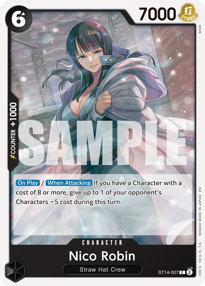 Image for Nico Robin - ST14-007 (Reprint) (ST14-007) (Premium Booster -The Best- Vol. 2) - One Piece Card Game