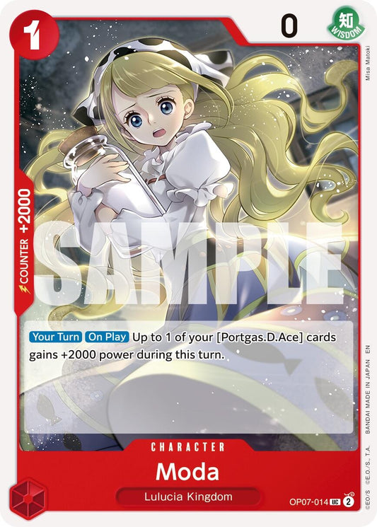 Image for Moda (Reprint) (OP07-014) (Premium Booster -The Best- Vol. 2) - One Piece Card Game