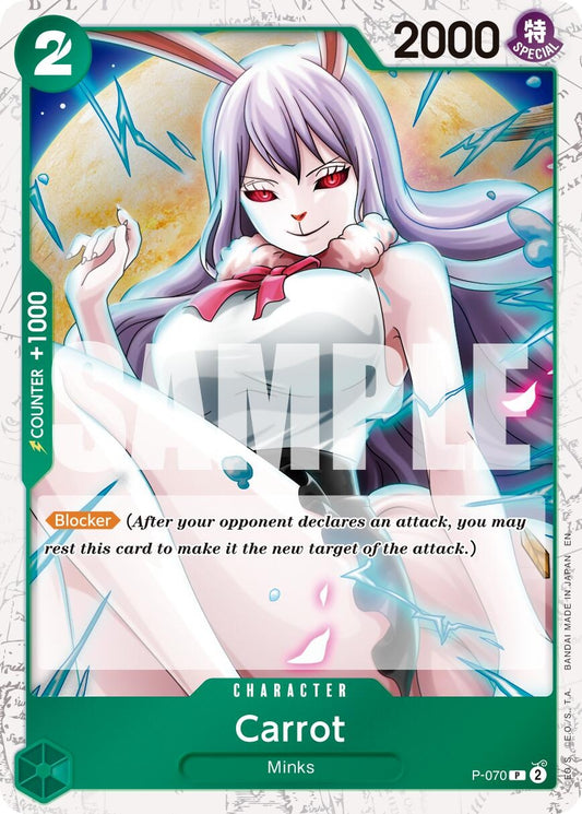 Image for Carrot - P-070 (Pirate Foil) (P-070) (Premium Booster -The Best- Vol. 2) - One Piece Card Game