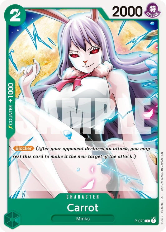 Image for Carrot - P-070 (Reprint) (P-070) (Premium Booster -The Best- Vol. 2) - One Piece Card Game