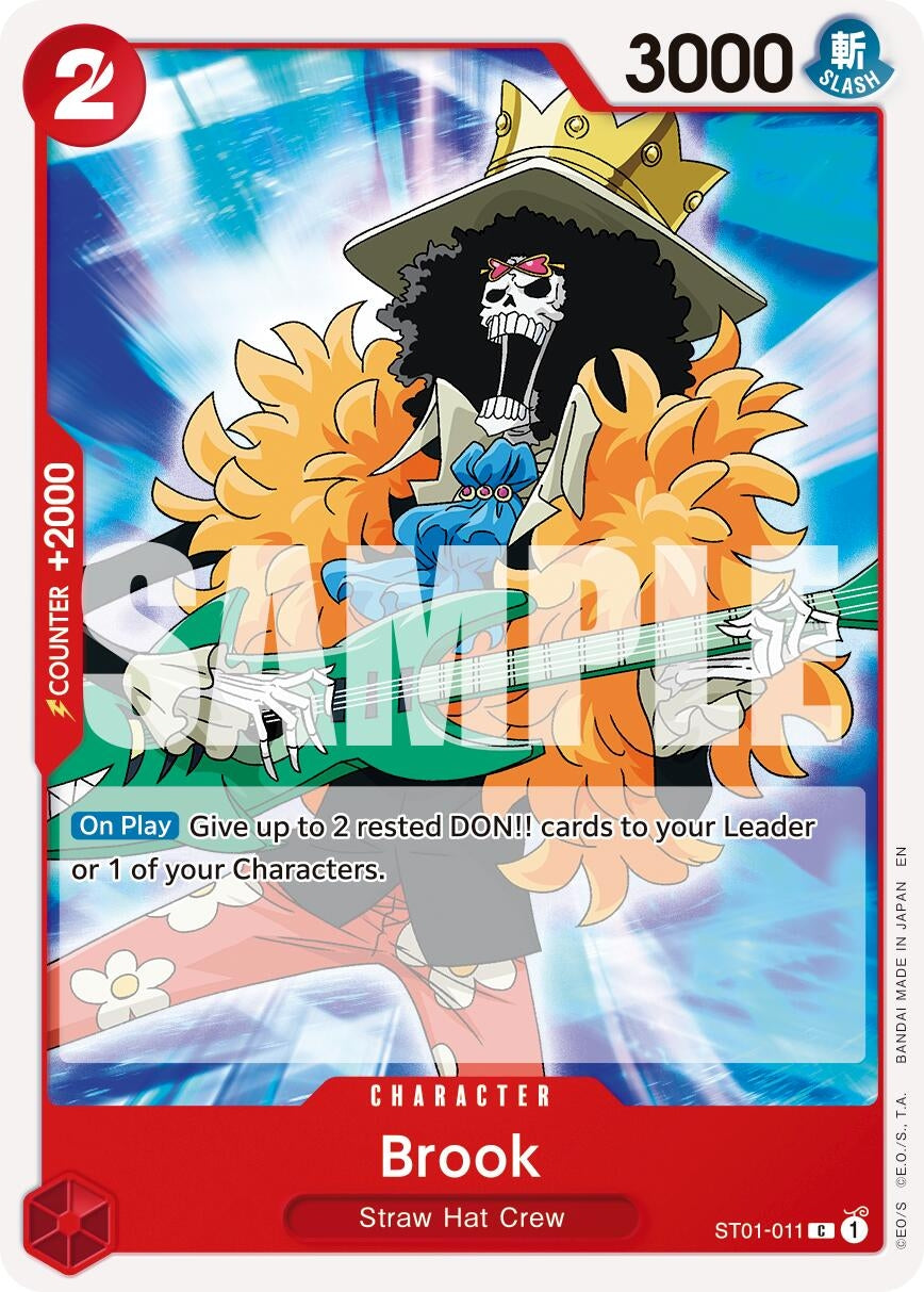 Image for Brook - ST01-011 (Reprint) (ST01-011) (Premium Booster -The Best- Vol. 2) - One Piece Card Game
