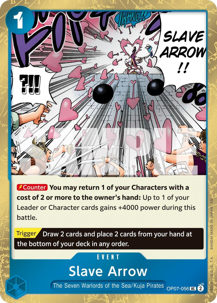 Image for Slave Arrow (Pirate Foil) (OP07-056) (Premium Booster -The Best- Vol. 2) - One Piece Card Game