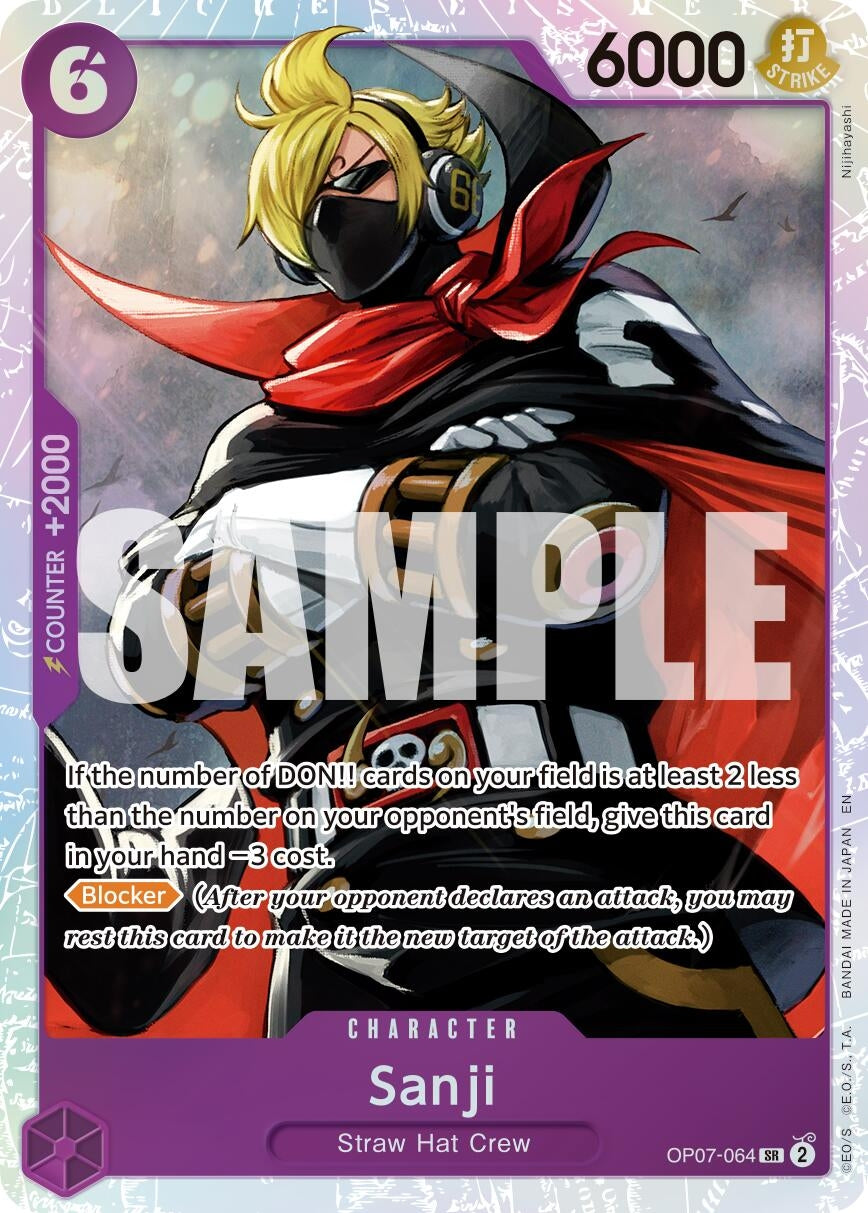 Image for Sanji (Reprint) (OP07-064) (Premium Booster -The Best- Vol. 2) - One Piece Card Game