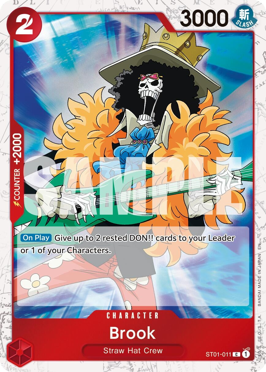 Image for Brook - ST01-011 (Pirate Foil) (ST01-011) (Premium Booster -The Best- Vol. 2) - One Piece Card Game