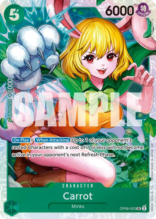 Image for Carrot (Reprint) (OP08-023) (Premium Booster -The Best- Vol. 2) - One Piece Card Game