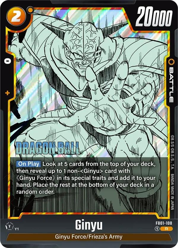 Image for Ginyu - FB01-108 (FB01-108) (Manga Booster 02) - Dragon Ball Super: Fusion World