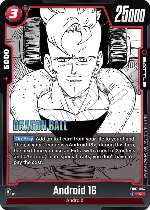 Image for Android 16 (FB07-004) (Manga Booster 02) - Dragon Ball Super: Fusion World