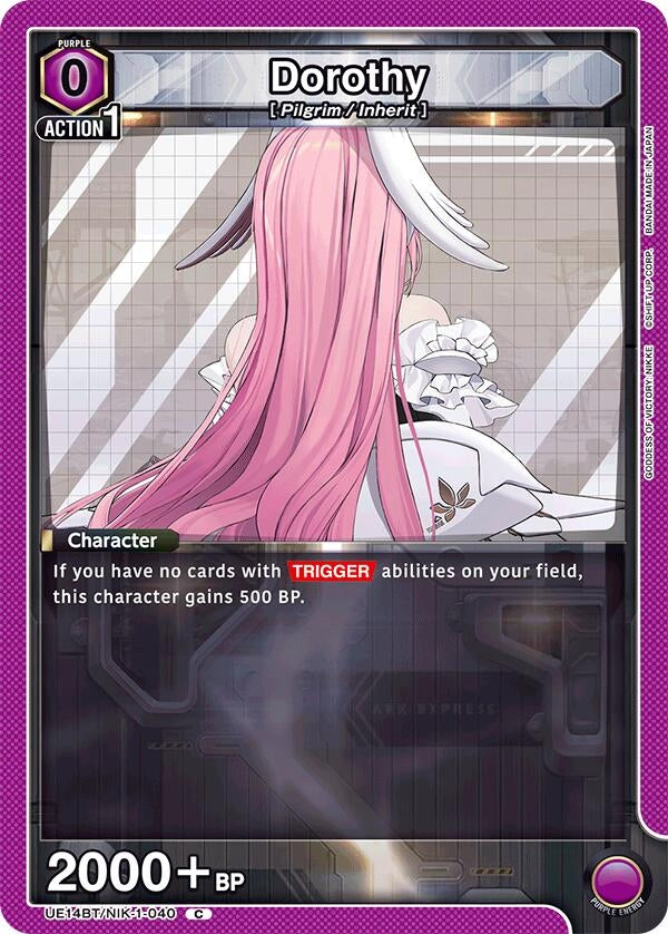 Image for Dorothy (Box Topper Foil) (UE14BT/NIK-1-040) (UE14BT: GODDESS OF VICTORY: NIKKE) - Union Arena