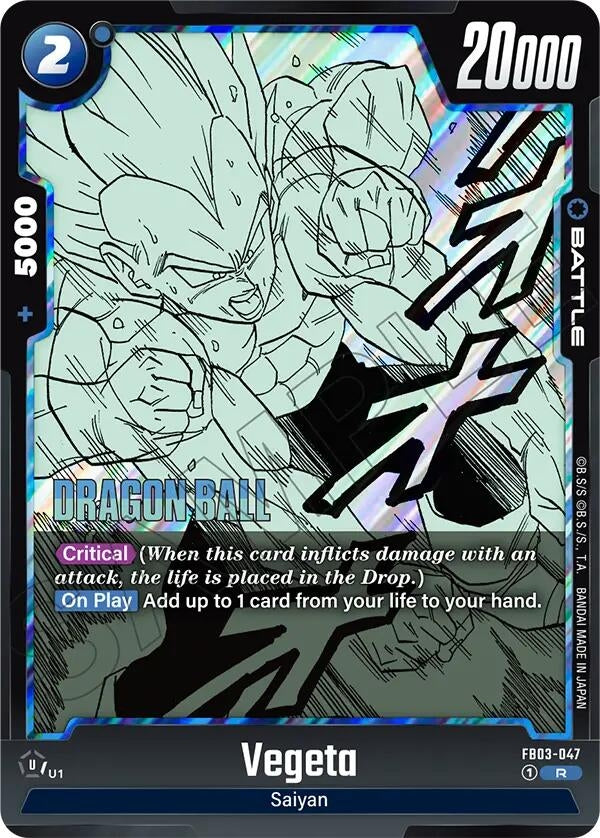 Image for Vegeta - FB03-047 (FB03-047) (Manga Booster 02) - Dragon Ball Super: Fusion World