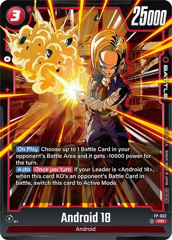Image for Android 18 (Tournament Pack 08) (FP-052) - Dragon Ball Super: Fusion World