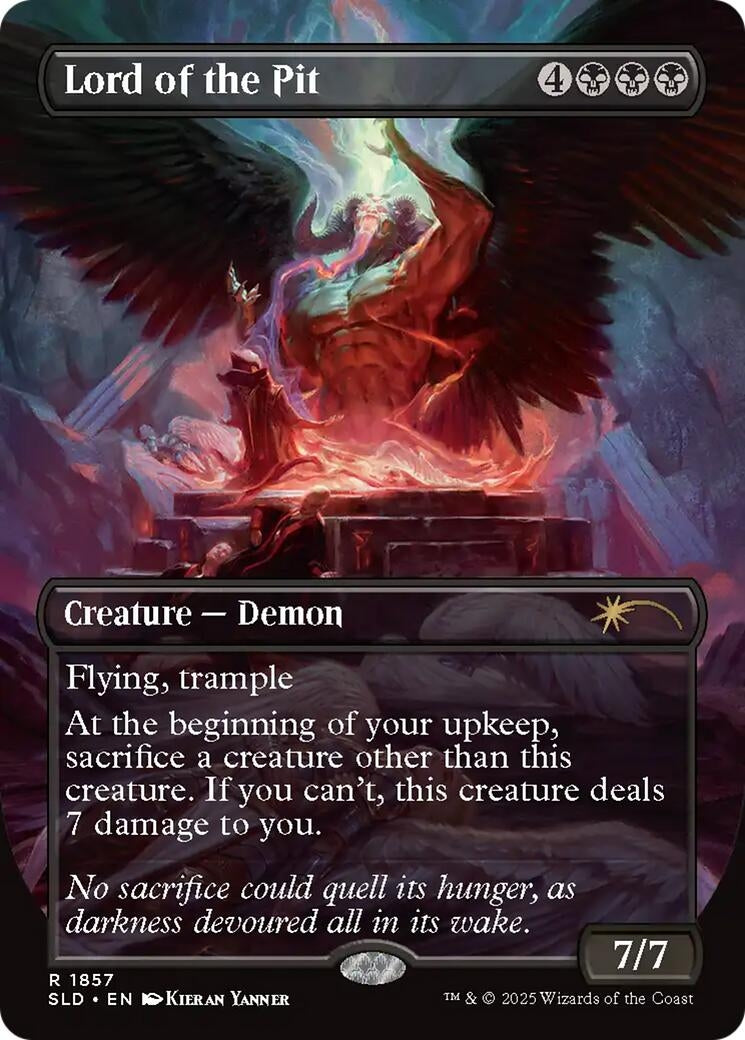 Image for Lord of the Pit (1857) - Magic: The Gathering