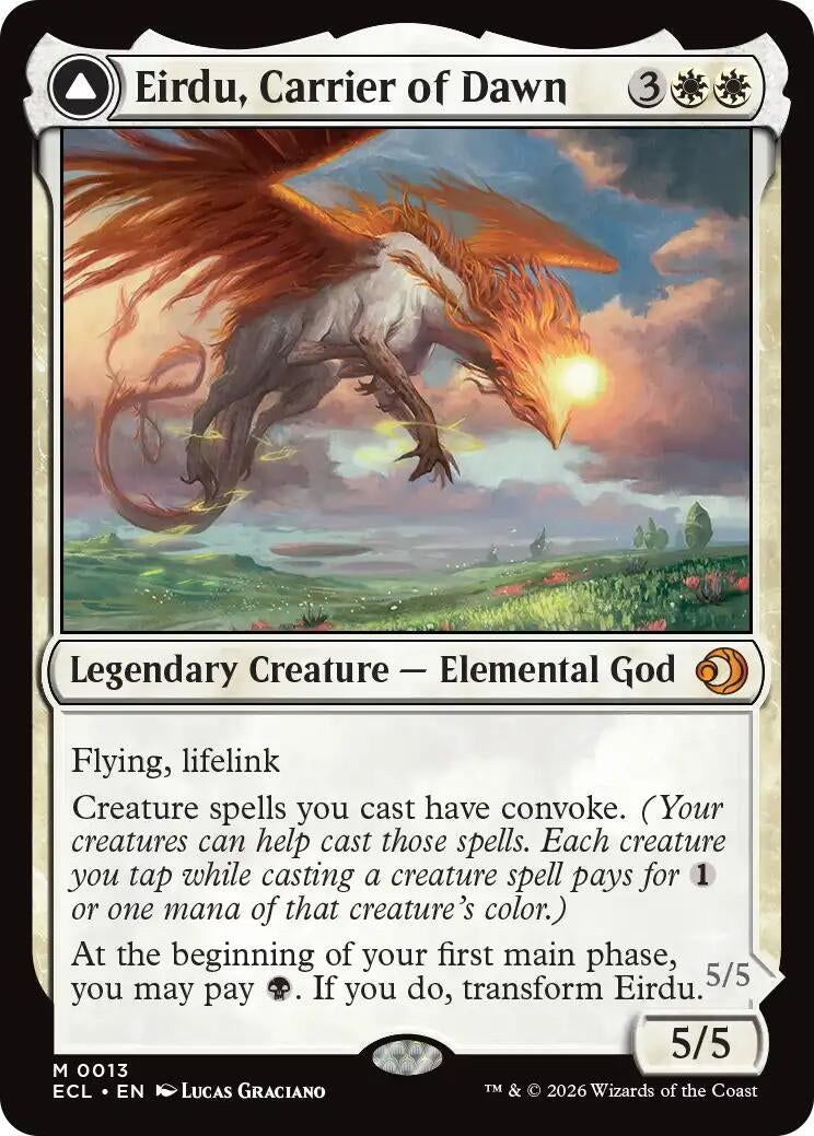 Image for Eirdu, Carrier of Dawn (13) - Magic: The Gathering