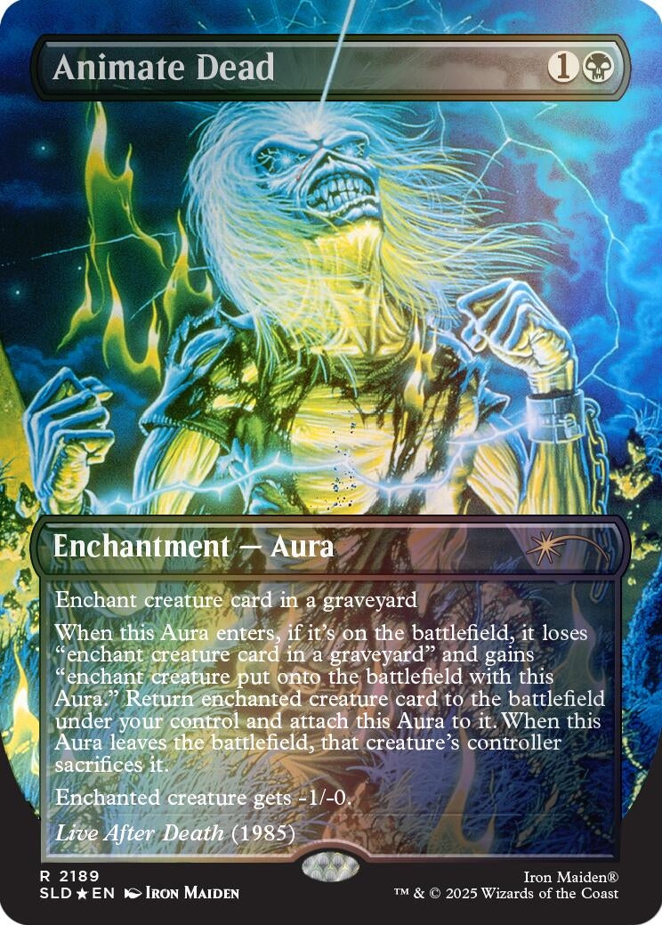 Animate Dead (Rainbow Foil) (2189) (Secret Lair Drop Series)