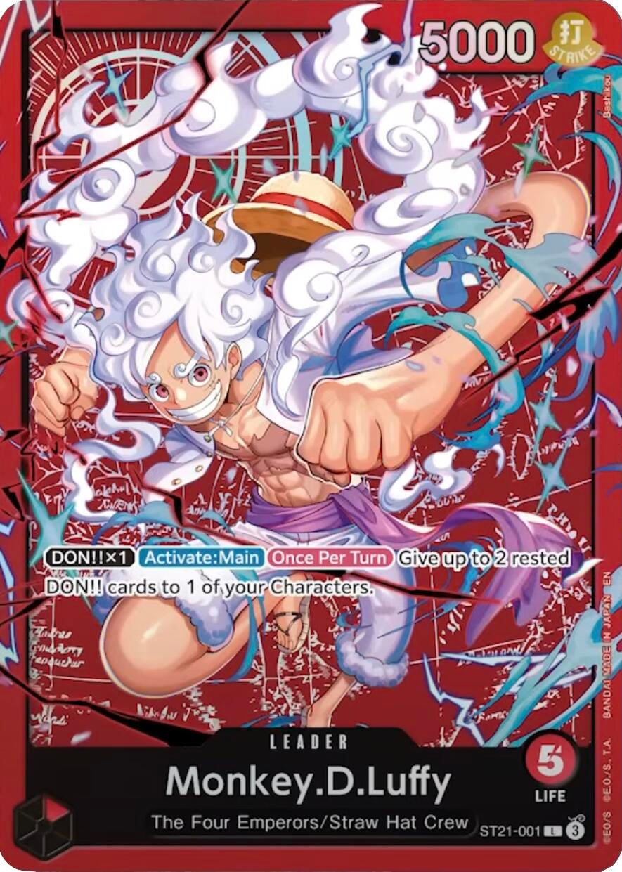 Image for Monkey.D.Luffy - ST21-001 (Luffy Deck) (ST21-001) - One Piece Card Game