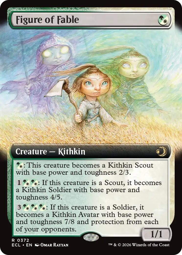 Image for Figure of Fable (Extended Art) (372) - Magic: The Gathering