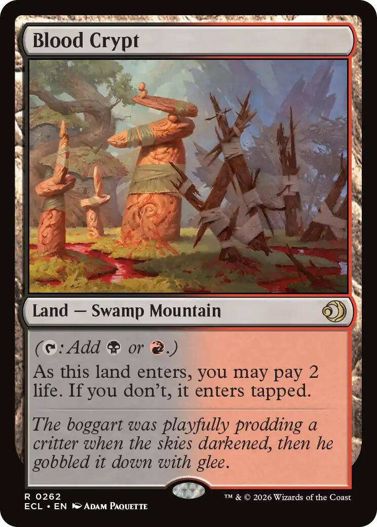 Image for Blood Crypt (262) - Magic: The Gathering