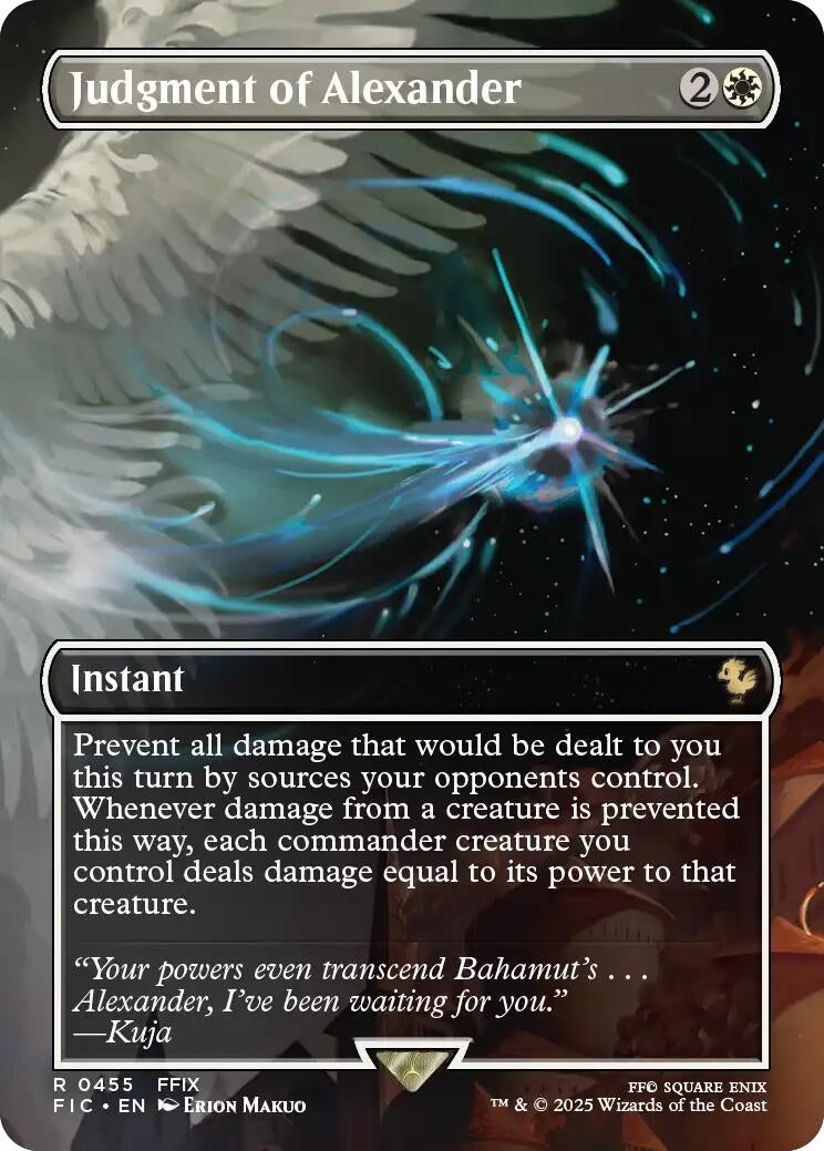 Image for Judgment of Alexander (Borderless) (455) - Magic: The Gathering