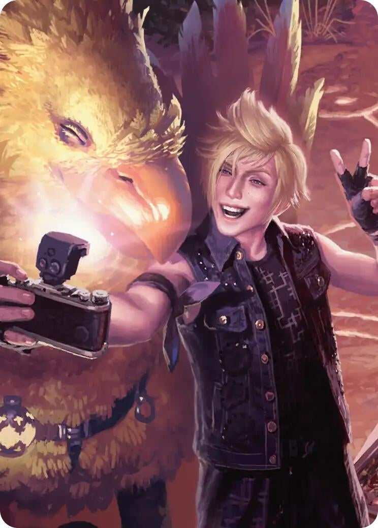 Image for Flash Photography Scene Art Card (22) (Art Series: FINAL FANTASY) - Magic: The Gathering