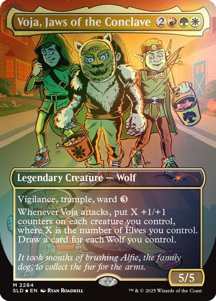 Image for Voja, Jaws of the Conclave (Rainbow Foil) (2284) - Magic: The Gathering