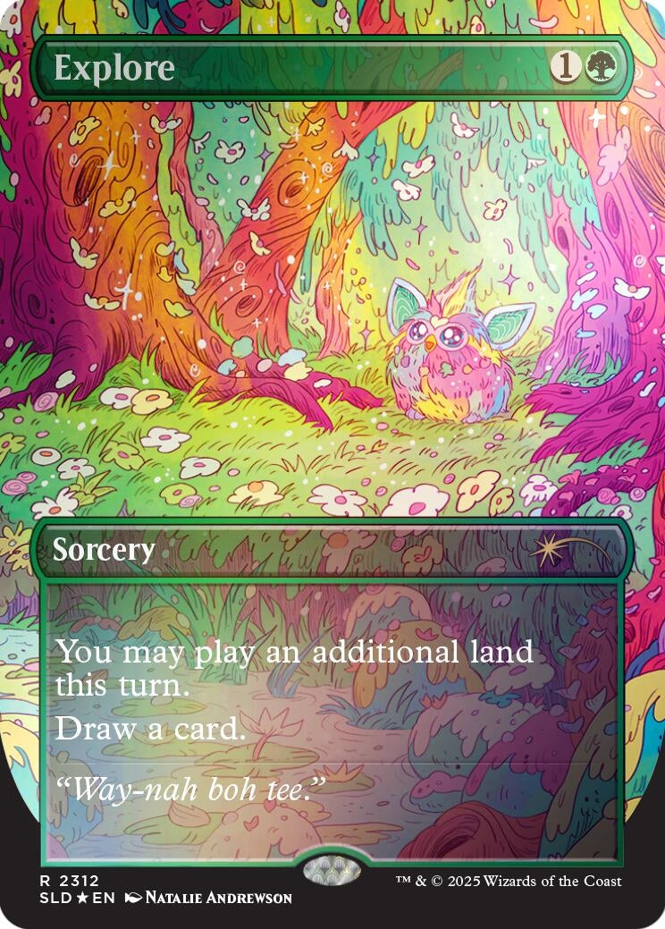 Image for Explore (2312) (Rainbow Foil) (2312) - Magic: The Gathering