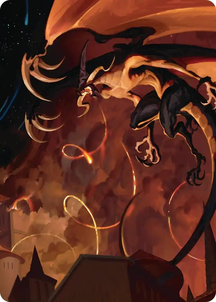 Image for Mega Flare Scene Art Card (15) (Art Series: FINAL FANTASY) - Magic: The Gathering