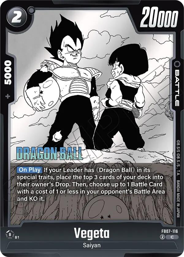 Image for Vegeta - FB07-116 (FB07-116) (Manga Booster 02) - Dragon Ball Super: Fusion World