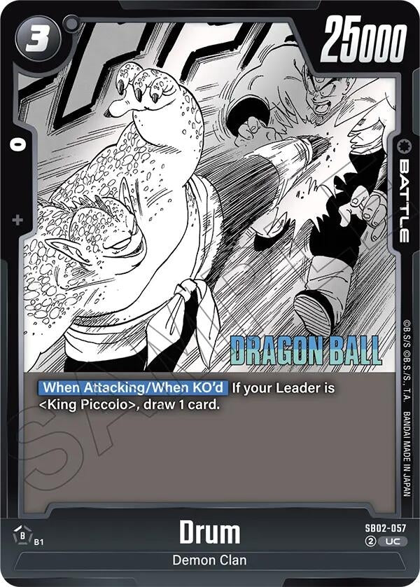 Image for Drum (SB02-057) (Manga Booster 02) - Dragon Ball Super: Fusion World