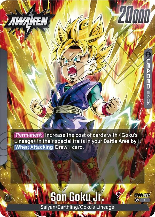 Image for Son Goku Jr. - FB08-097 (FB08-097) (Saiyan's Pride) - Dragon Ball Super: Fusion World