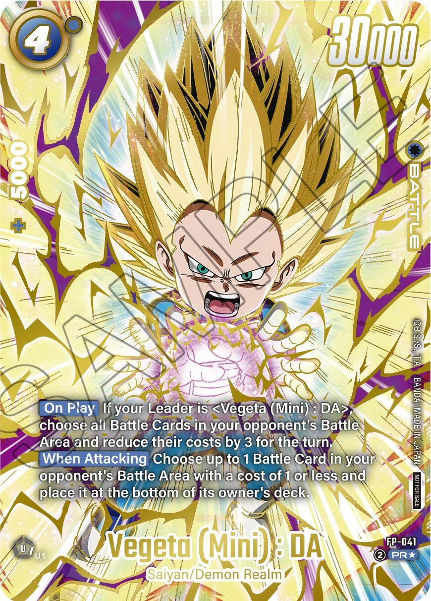 Image for Vegeta (Mini) : DA - FP-041 (Ultimate Battle 2025 Vol.4) (FP-041) - Dragon Ball Super: Fusion World